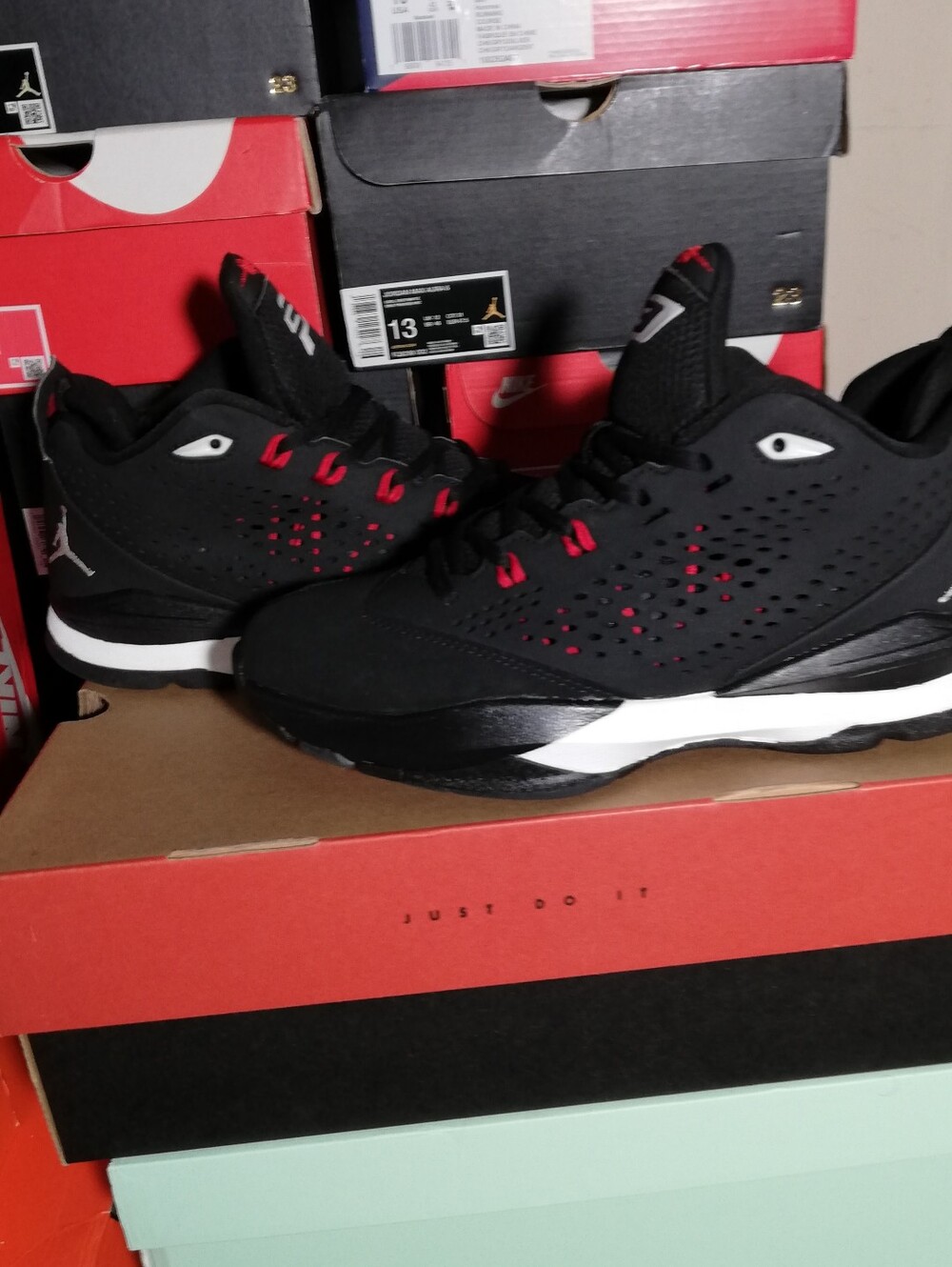 AIR JORDAN CP3.VIII SOFT SUEDE MEN'S US SIZE 11 GOOD CONDITION - Picture 8 of 10